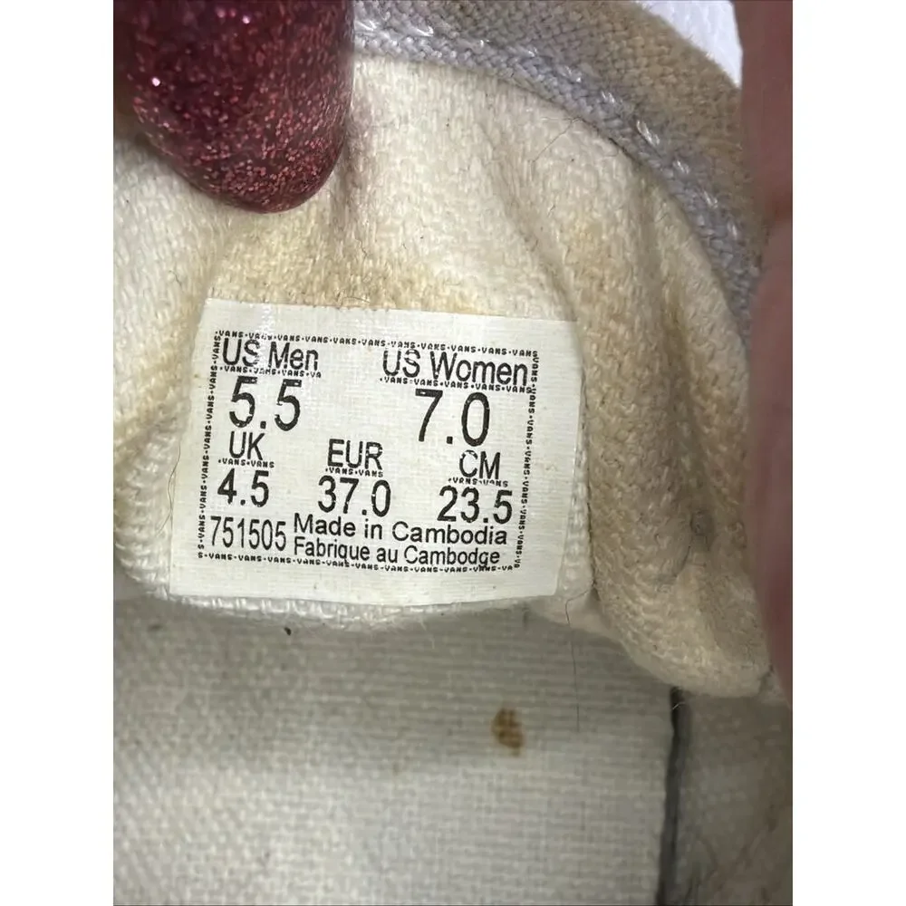 Vans women’s size